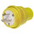 Molex Woodhead/Brad - 130147-0018 - 2 Pole/3 Wire NEMA L5-15 26w47 WATERTITEPLUG with locking blade|70069295 | ChuangWei Electronics