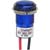 Dialight - 657-1804-103F - 24Vdc LeadWires Term Blue LED 17.48mm Mounting Hole Size Indicator Pmnt|70082455 | ChuangWei Electronics
