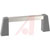 Hammond Manufacturing - 1427SGC - 4 in. Clear M4-10 0.52 in. 1.64 Bar Anodized Aluminum Handle|70163863 | ChuangWei Electronics