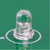 Bivar, Inc. - 3SUGC-F - Flanged 20 Deg View Angle Clr Lens 300mcd 570nm Green 3mm Thru-Hole LED|70529166 | ChuangWei Electronics