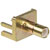 Johnson-Cinch Connectivity Solutions - 131-3701-801 - PTFE Fluorocarbon Brass Gold End Launch/Straight 50 Ohms SMB Connector|70090578 | ChuangWei Electronics