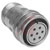 Amphenol Industrial - 97-4107A-14S-1S - clear for 3#16 crimp socket contact size 14s QD str plug metal circ connector|70108953 | ChuangWei Electronics