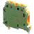 ABB - 016511510 - Green/Yellow ScrewClamp Termination 10mmsq SNA Series Earth Block|70094869 | ChuangWei Electronics