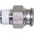 SMC Corporation - KQG2H11-N02S - 1/4 IN PORT FOR 3/8 IN TUBE MALE CONNECTOR STAINLESS STEEL FITTING|70072099 | ChuangWei Electronics