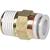SMC Corporation - KQ2H06-01S - brass PBT, PP 1.0 MPa (Max.) 22.5 mm R 12 mm 6 mm Fitting|70070977 | ChuangWei Electronics