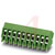 Phoenix Contact - 1988985 - 160 V 10 A Green 26-16 AWG 45 Deg 3.5 mm 5 Screw PCB Term Blk Conn|70055174 | ChuangWei Electronics