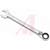 Apex Tool Group Mfr. - FRRM15 - Crescent Steel Chrome Fin 7.95in. Long 15mm Combo Reversible Ratcheting Wrench|70222282 | ChuangWei Electronics