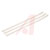 3M - CT6NT18-M - 0.10 in x 6.10 in 18 lbs. Cable Tie; Miniature Natural/Nylon|70246040 | ChuangWei Electronics