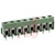 Altech Corp - MBES-158 - 300 V 10 A Green 30-16 AWG Vert 5.08mm 8 Box Clamp PCB Term Blk Conn|70078077 | ChuangWei Electronics