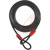 ABUS USA - 10/1000 - 33 ft L 3/8 in Dia Black PVC Coated Braided Steel Non-Coiled Cable|70567038 | ChuangWei Electronics