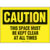 Panduit - PPS0710C91 - This space must be kept clear CAUTION Header Polyester Adhesive Sign|70386977 | ChuangWei Electronics