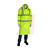Protective Industrial Products - 353-1048-LY/S -  Small 48 in. 100% Polyester with water Proof PU coating Yellow Rain Coat|70602258 | ChuangWei Electronics