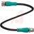 Pepperl+Fuchs Factory Automation - V1-W-BK2M-PUR-U-V1-G - 456594 Black PUR 2 Meter 4 Pins Female R/A to Male Straight M12 Cordset|70241205 | ChuangWei Electronics