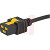 Schurter - 6051.2041 - C19 US Plug 2.0m 16A Lead V-Lock Cordset|70232167 | ChuangWei Electronics