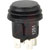 ZF Electronics - KFB3ANA1BBB - QC 125VAC 10A 20.2mm Blk Non-Illuminated Rnd IP65 ON-OFF DPST Pushbutton Switch|70207459 | ChuangWei Electronics