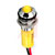 APEM Components - Q8P1CXXHY02E - IP67 2VDC No Resistor Hyper Yellow Chrome PROMINENT 8MM LED INDICATOR|70666125 | ChuangWei Electronics