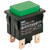 Marquardt Switches - 1660.3202 - Extend Lamp Term QC Grn 230V Illum 250VAC 16A IP40 ON-OFF DPST Pushbutton Switch|70458879 | ChuangWei Electronics