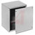 Bud Industries - CU-1098 - Utility 6x6x6 In Gray Steel Desktop Cabinet Enclosure|70148713 | ChuangWei Electronics