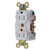 Hubbell Wiring Device-Kellems - HBL5262WWR - WH 15A 125V HD SPEC SB DUP WR RCPT|70575111 | ChuangWei Electronics
