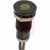 SloanLED - 444-244 - Amber Pnl-Mnt; T-1 3/4 LED Water-Resistant Flush- LED Indicator|70015634 | ChuangWei Electronics