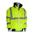 Protective Industrial Products - 333-1762-LY/4X - Zip out Fleece Liner 4X 100% Polyester Hi-Vis Lime Yellow Bomber Blk Trim Jacket|70601944 | ChuangWei Electronics