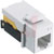Hubbell Wiring Device-Kellems - NSJUW - White to voice grade jacks NETSELECT? Voice/Data Jacks  for Cat 6 and Cat 5e|70819618 | ChuangWei Electronics