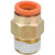 SMC Corporation - KQ2H05-34AS - Push In 3/16 in NPT 1/8 Male Pneumatic Straight Threaded-to-Tube Adapter|70247126 | ChuangWei Electronics