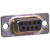 Amphenol Commercial - L77-DE09S-U - 9 socket contact receptacle .024 diameter pins pcb dip solder d-sub connector|70144924 | ChuangWei Electronics
