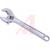 Apex Tool Group Mfr. - AC18BK - Bulk Alloy Steel Chrome Finish 8In. Long 1-1/8In. Adjustable Wrench Crescent|70221978 | ChuangWei Electronics