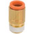 SMC Corporation - KQ2S07-34AS - Push In 1/4 in NPT 1/8 Male Pneumatic Straight Threaded-to-Tube Adapter|70247267 | ChuangWei Electronics