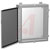Hammond Manufacturing - 1418N4E8 - enclosure - NEMA 4 single door ANSI 61 grey steel with inner panel|70305913 | ChuangWei Electronics