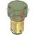 SloanLED - 460-282 - DOUBLE CONTACT BAYONET BASE GREEN 500MCD 20MA 28V S8 LAMP, LED|70015275 | ChuangWei Electronics