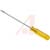Apex Tool Group Mfr. - R3166 - Amber Handle 3/16 In. X 6 In. Regular Round Blade Screwdriver Xcelite|70222933 | ChuangWei Electronics