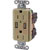 Hubbell Wiring Device-Kellems - USB15X2I - Hubbell USB15X2I NEMA 5-15R AC Duplex Receptacle w/2USB Ports - Ivory  15 amp|70275018 | ChuangWei Electronics