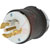 Hubbell Wiring Device-Kellems - HBL2831 - B/W L23-30P 30A 3P 347/600V LKG PLUG|70344009 | ChuangWei Electronics