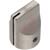 Kilo International - HD-50-1-5 - Aluminum Clear Gloss Top & Side Saw Cut Panel Shaft Sz 0.25in Dia 0.5in Knob|70126001 | ChuangWei Electronics