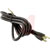 Volex Power Cords - 17614 10 B1 - Black 125 V 1625 W 0.353 in. (Outer) 6 ft. 7 in. SJT 13 A Power Cord|70116017 | ChuangWei Electronics