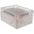 Bud Industries - PN-1323-C - PN Series 4.53x3.54x2.17In Gray/Clear Lid Polycarbonate,UL94HB Box-Lid Enclosure|70148309 | ChuangWei Electronics