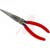 Apex Tool Group Mfr. - 6547CVN - Cushion Grip 7 1/2 In. Long Chain Nose SideCutting Solid Joint Pliers Crescent|70221640 | ChuangWei Electronics