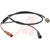 Mueller - BU-1150-C-24-0 - 50 Ohms Black, Red Beryllium Copper Test Clip|70188511 | ChuangWei Electronics