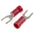 RS Pro - 534272 - Red Vinyl M3.5 22 - 16AWG Insulated Crimp Spade Connector|70639595 | ChuangWei Electronics