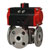 Dwyer Instruments - WE34-IDA07-T1 - 3-Way Flanged Stainless Steel Ball Valve  Flow Path A 2-1/2