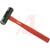 Apex Tool Group Mfr. - 11528 - Flat Blk Finish Head Hickory 14 in. L 48 Oz Double Face Hammer Plumb|70220245 | ChuangWei Electronics