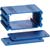 Box Enclosures - B1-040BL - 1.18 H X 2.5 W X 1.57 L BLUE ANODIZED 8 SCREWS 2 PLATES ALUMINUM ENCLOSURE|70020226 | ChuangWei Electronics