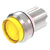 EAO - 45-2231.22F0.000 - 29.45mm Amber Trans Illuminative Metal Momentary Pushbutton Switch Actuator|70734287 | ChuangWei Electronics