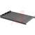 Bud Industries - SH-2383 - Smooth Black 17.906 in. 0.890 in. Steel 200 lbs. (Max.) 1.578 in. Shelf|70148527 | ChuangWei Electronics