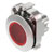 EAO - 45-2T07.4FE0.000 - 30.5mm Red LED Front Face Illum Trans Clear Sandgrey Metal Actuator Indicator|70734717 | ChuangWei Electronics