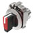 EAO - 45-2828.4C20.001 - red 90 Grad (V-Pos) Short handle maint. 2 Pos. Metal/Matt Selector switch|70734560 | ChuangWei Electronics
