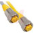 TURCK - RKM 40-4M - PVC 4 meters 4 cond. 7/8-16 Female to Cut-end; Yellow Cordset|70353257 | ChuangWei Electronics