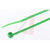 RS Pro - 233225 - 100mmx2.5 mm Green Nylon Non-Releasable Cable Tie|70637473 | ChuangWei Electronics